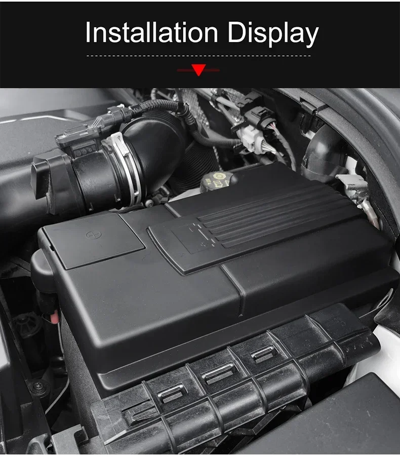 Auto Elektrode Motor Batterie Abdeckung Schutz Kappe Wasserdichte Shell Schutz Für Tiguan 2 Passat B8 Golf Sportsvan Mk7 Touran – Detail 7