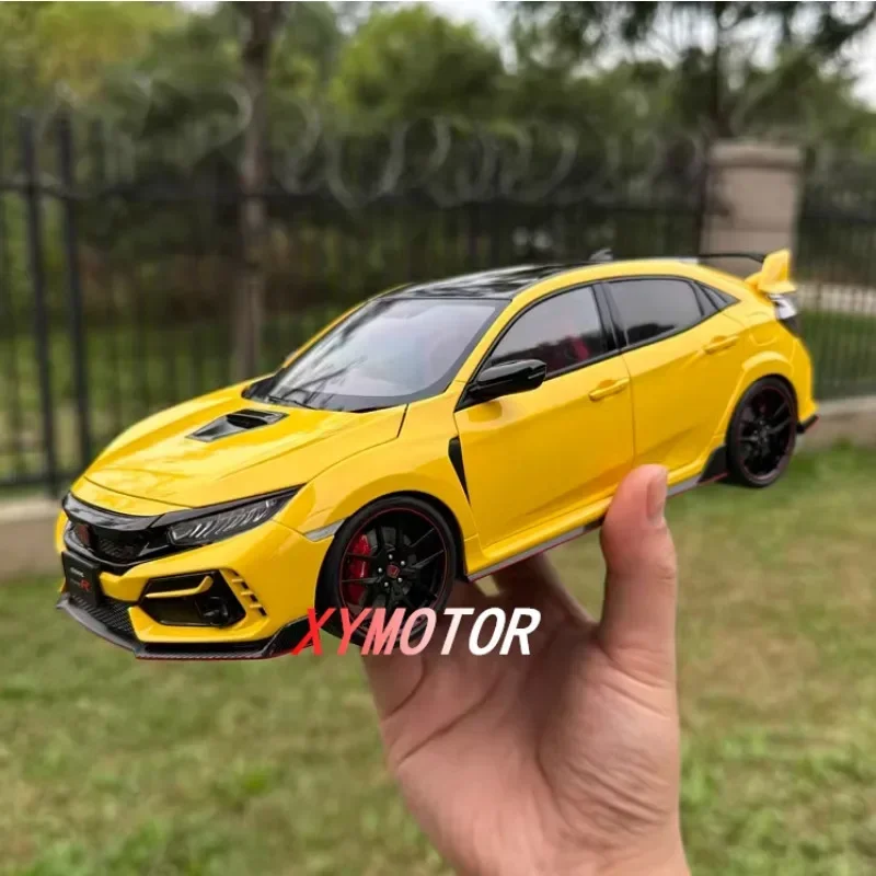 

AUTOArt 1:18 для Honda Civic Type R (FK8) 2021 литые модели автомобилей из сплава, игрушки, подарки на день рождения, хобби, демонстрация коллекции, 5 цветов