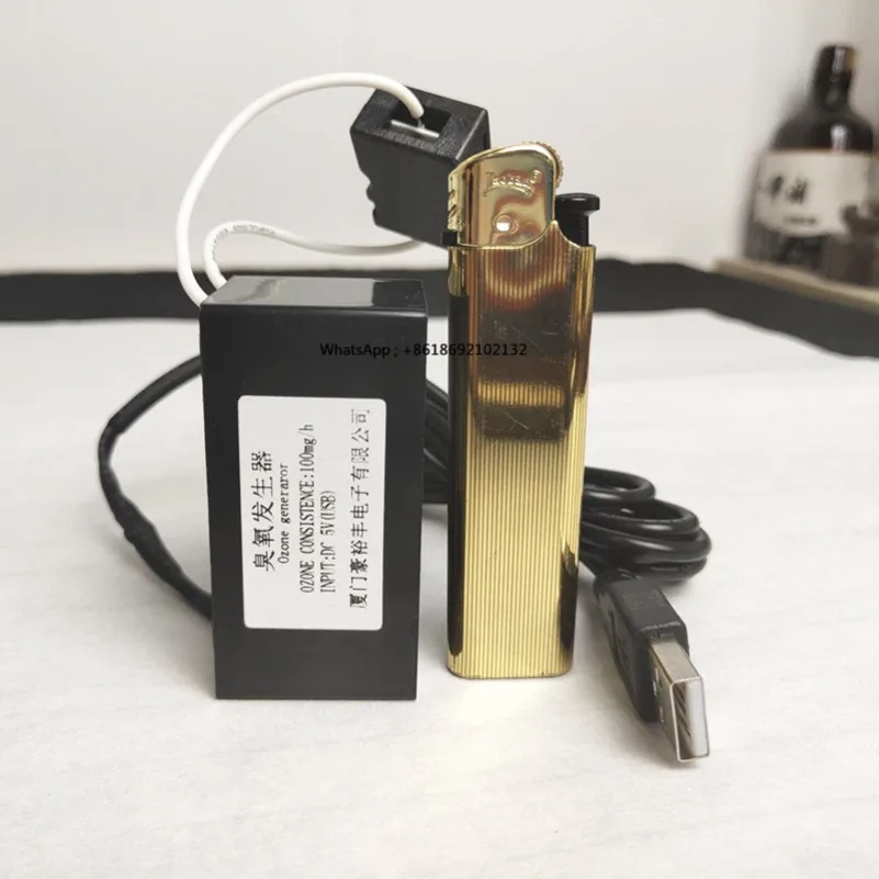 Ozone Generator Car, Household 5V Ozone Generator USB Car Ozone Car Odor Refrigerator Disinfection Shoe Cabinet
