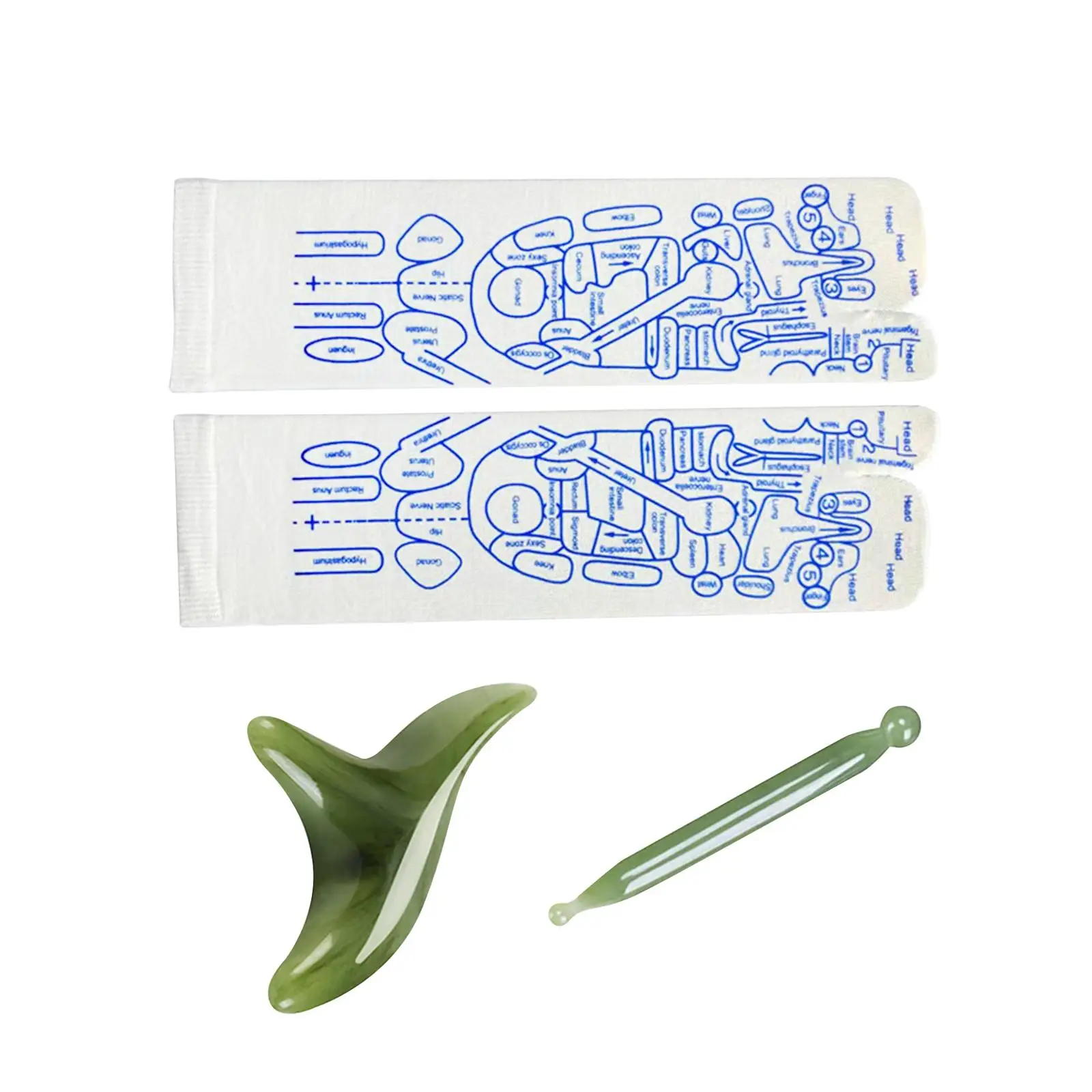 Akupressur-Reflexzonen-Socken aus Weicher Baumwolle mit Massage-Illustration für Frauen und Männer zur Wellness-Pflege