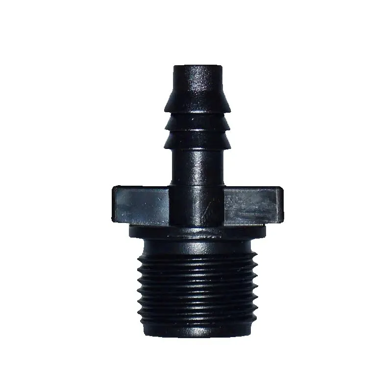 Wxrwxy Threaded Connector 1/2 Hose Connector 3/8 Irrigation Barbed 8/11 Hose Adapter Garden Hose Fittings 8 Pcs