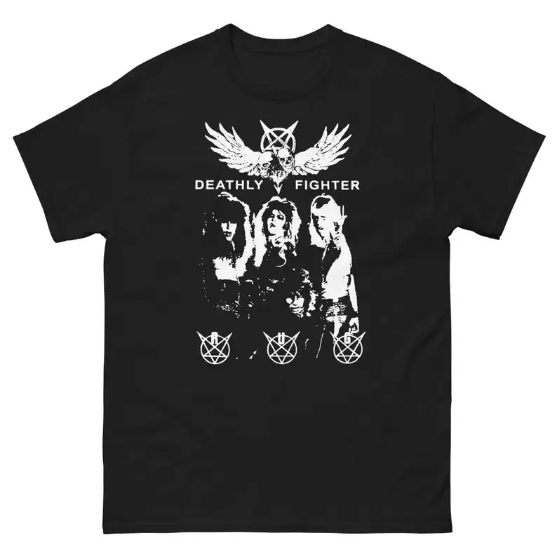 Heavy Metal Men's Classic Tee Adult Regular Fit O-Necked Tees Cotton Men's Printed Tops