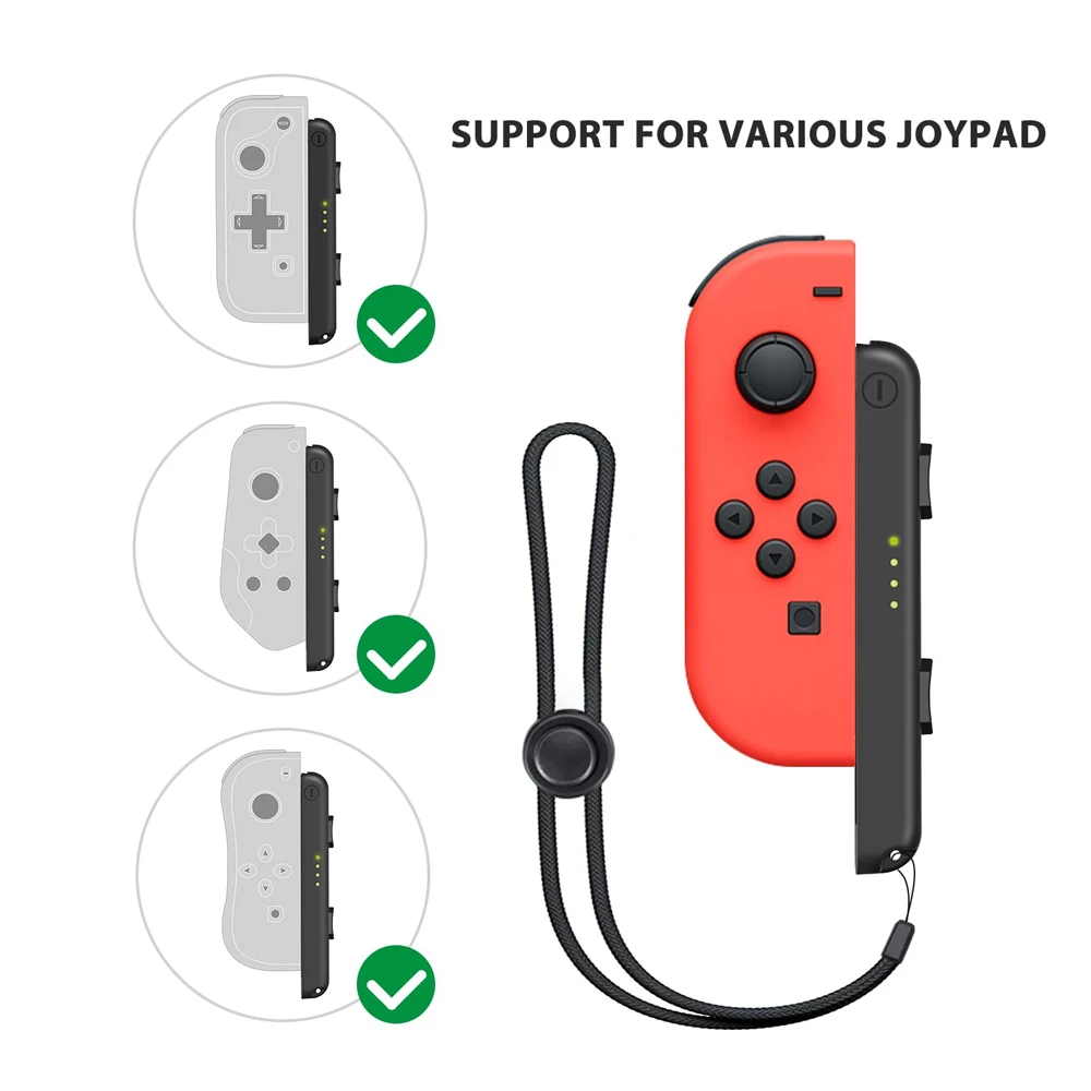 4pcs Wrist Strap for Switch Joycon – 2 Pack Lanyard Replacement Parts Accessories for Joy Con Joy-Con Controller