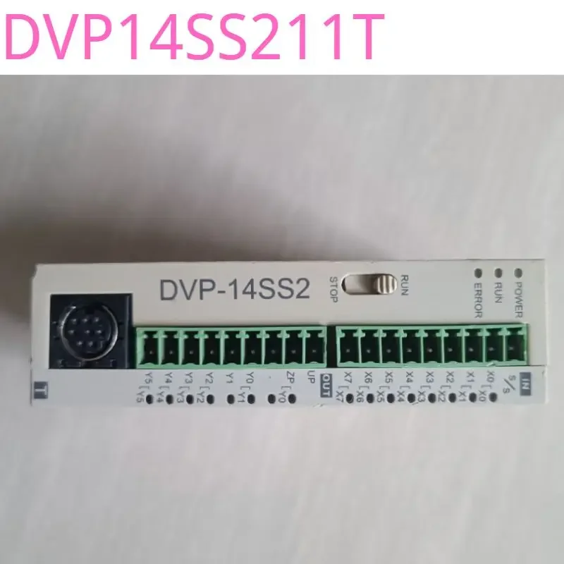 

Used DVP14SS211T programmable controller function OK