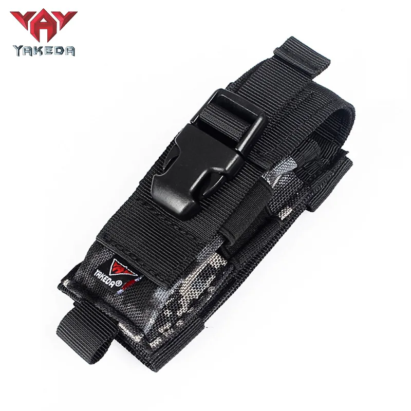 

Yakeda Knife Holster Outdoor Travel Multifunctional Hiking Camping Carrying Belt Pack Nylon Material