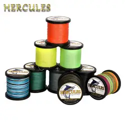 Hercules 12 Strands Braided Fishing Line 0.12mm-0.75mm Multifilament PE 300M 500M 1000M Fish Line 10LB - 200LB Carp Fishing