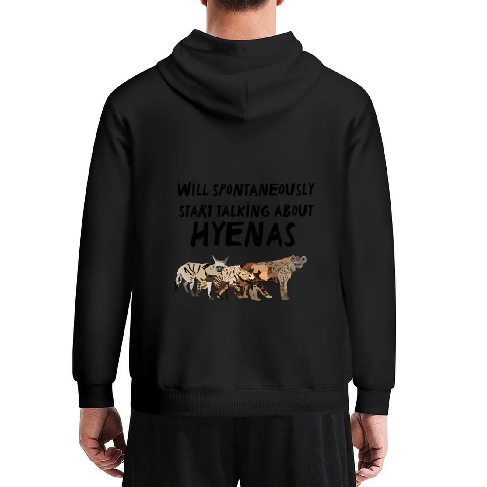 

Will Spontaneously Start Talking About Hyenas Hoodie korean autumn clothes korean style clothes men's coat hoodie
