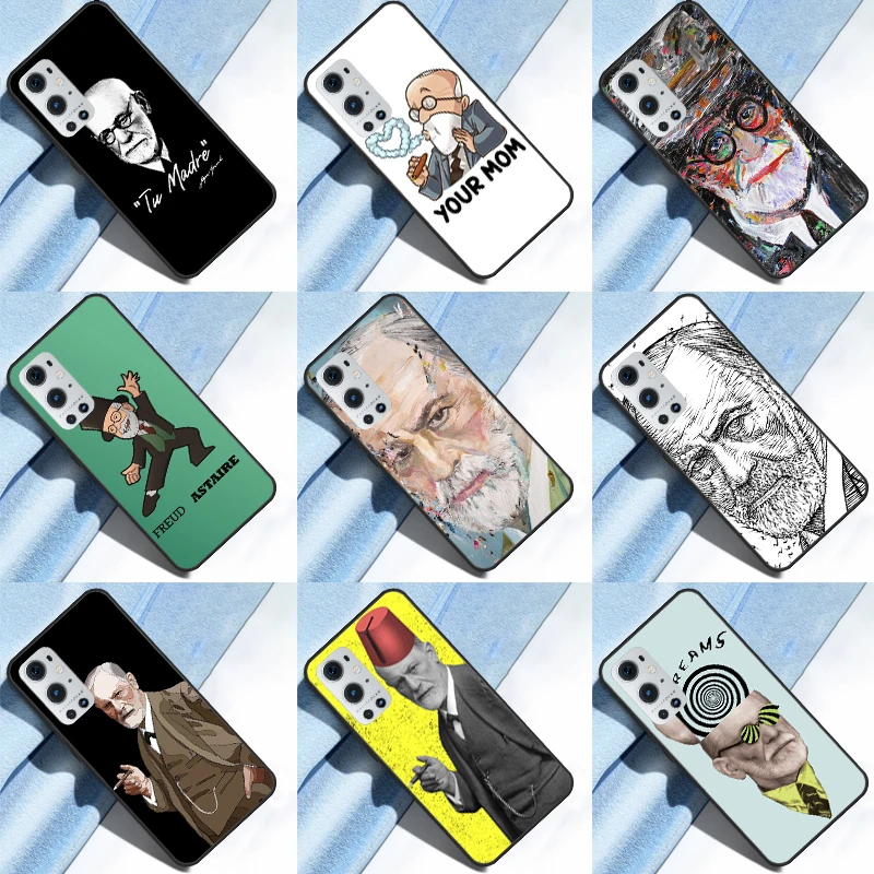 Sigmund Freud founder psychoanalysis For OnePlus Nord CE 2 Lite 2T N20 N10 N100 N200 Case For OnePlus 8 9 10 Pro 9R 8T 10T Ace