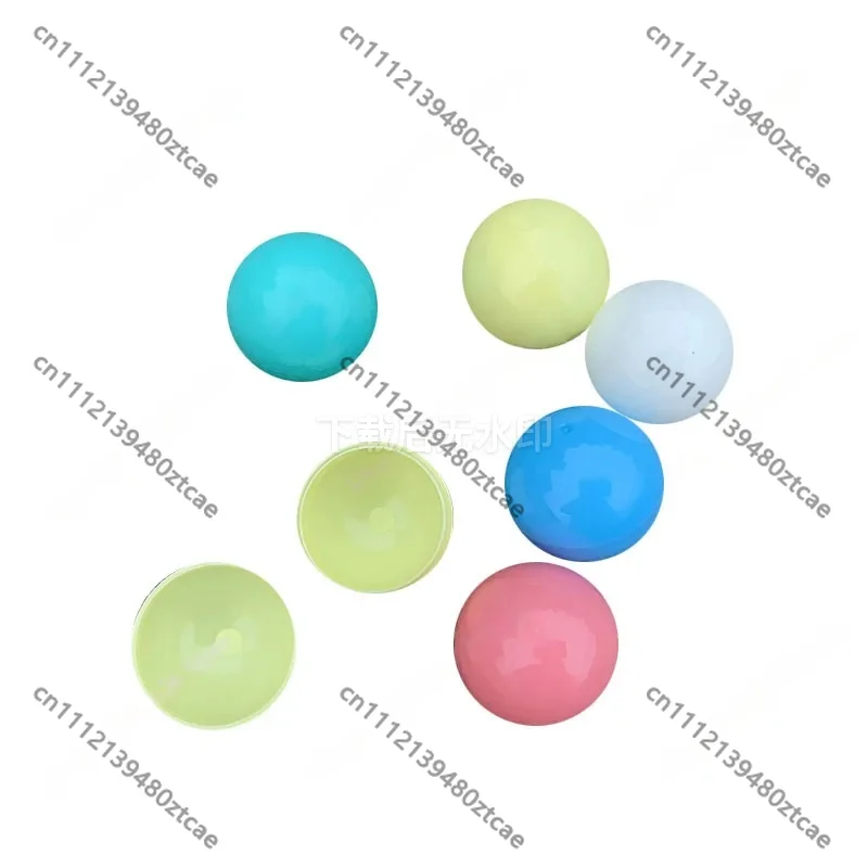 

10Pcs 35mm Round Spherical Plastic Shell Colorful Openable Egg Twister Empty DIY Craft Decorative Shells