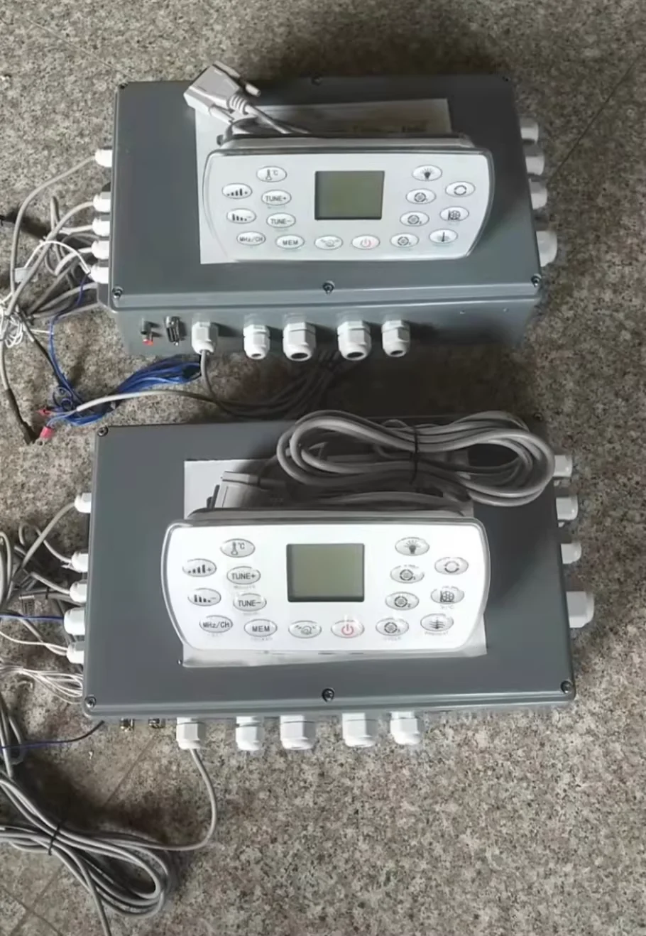 Universal Control Panel for Pool and Spa Systems, Waterproof Interface Screen with Replacement Control Box Parts
