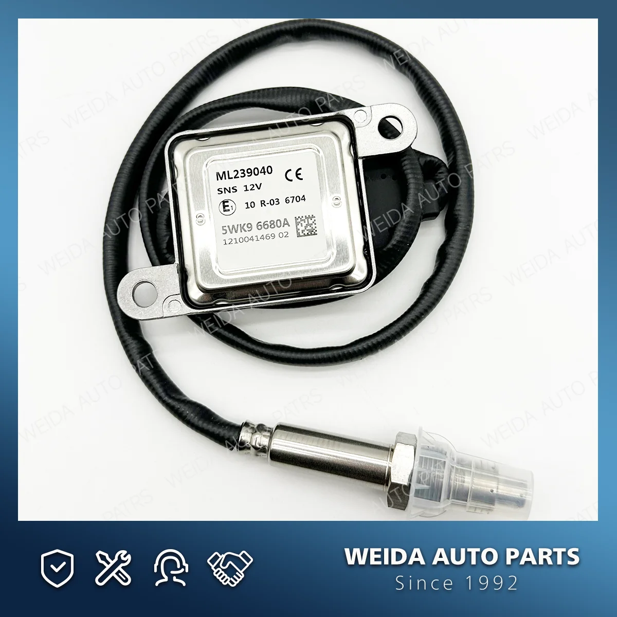 ML239040 5WK96680A  New Nitrogen Oxygen NOX Sensor12V For MITSUBISHI FUSO CANTER