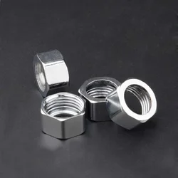 5pcs Stainless Steel Bellow Nuts Convert Jack Accessories For Natural Gas Screw Connections