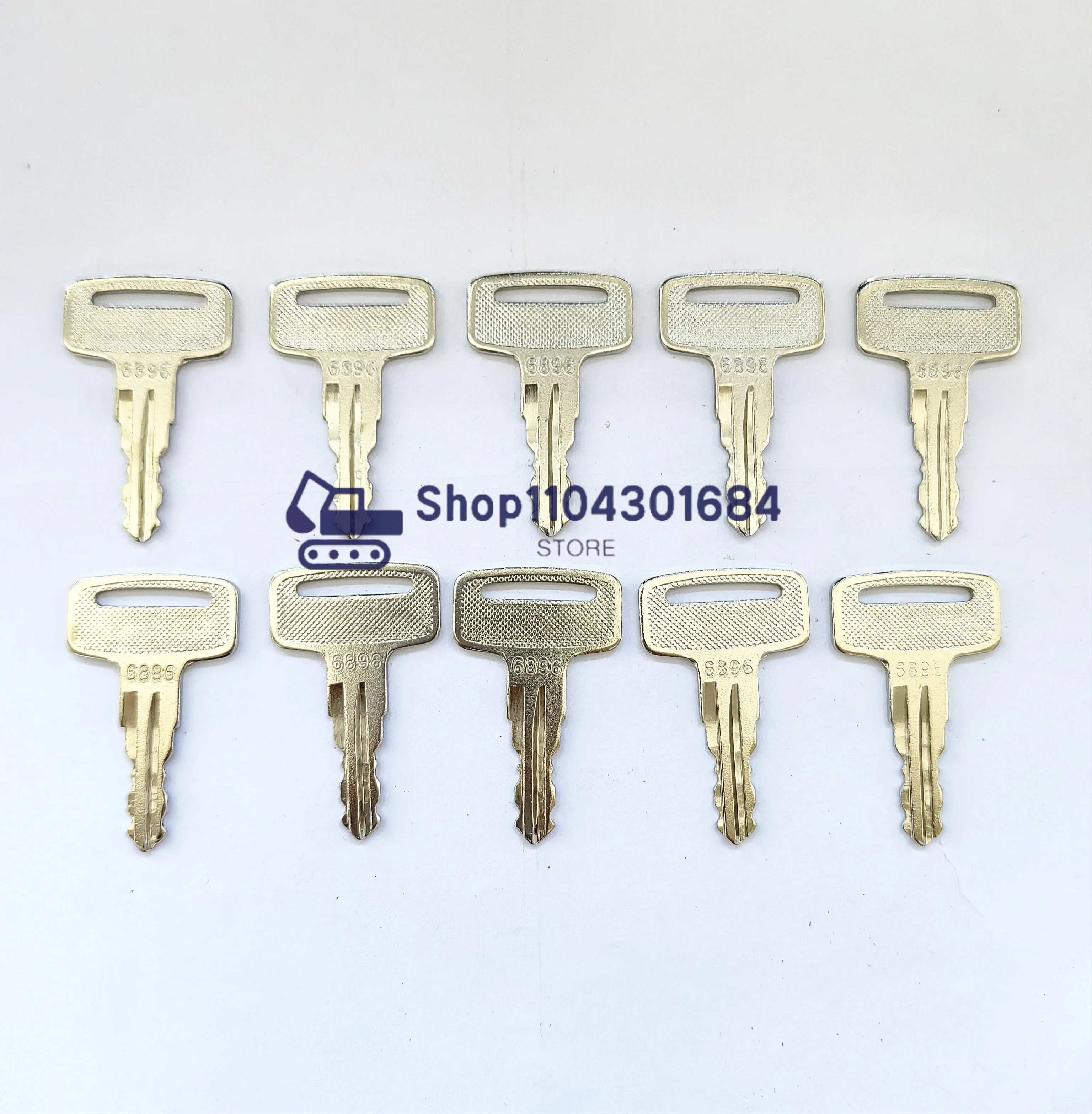 

10 шт. 6896 ключ подходит для Wacker Neuson Trench Roller 0160431 160431 ключ зажигания