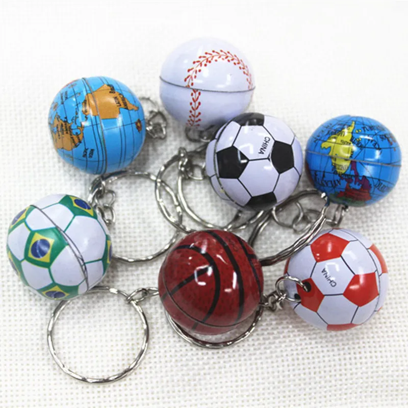 

50Pcs World Map Globe Keychain Jewelry Earth Globe Art Pendant Keychains Gift