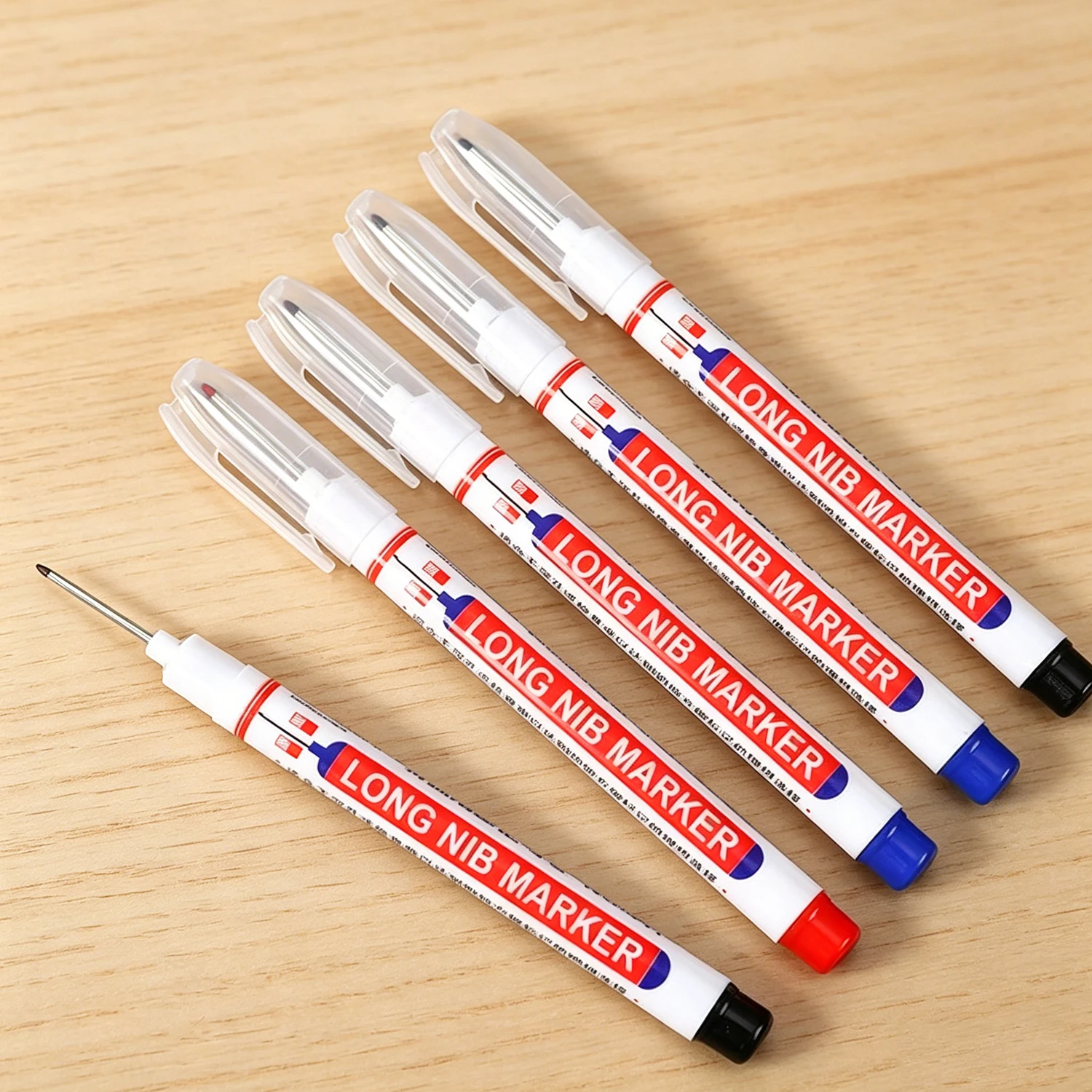 1-90 Stück 20mm Tieflochmarker mit langer Spitze, wasserfester Perforationsstift für Metall, Holzbearbeitung, Badezimmerdekoration, Mehrzweckwerkzeuge – Detail 6