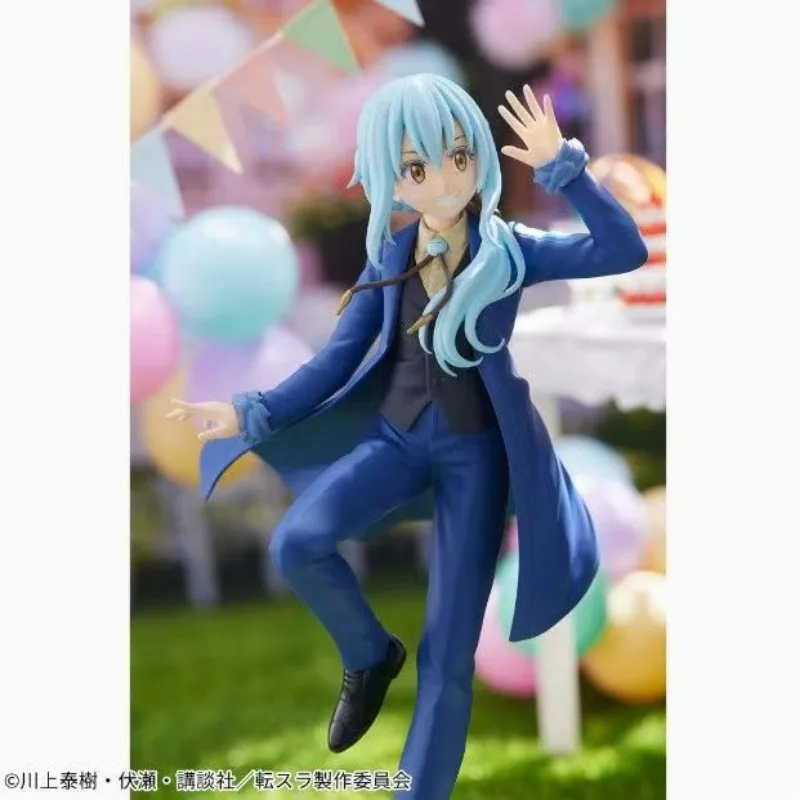 Em estoque original bandai banpresto daquela vez que eu reencarnei como um slime rimuru anime figuras de ação modelo brinquedos ornamento presentes