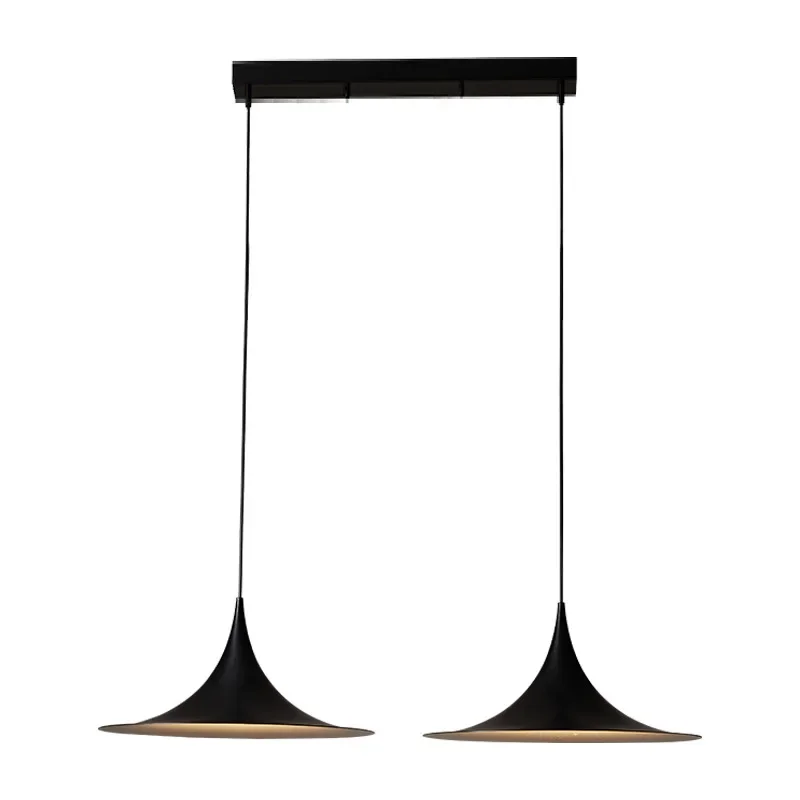 

Рог люстра, новая летающая тарелка, креативное освещение, итальянский минималистичный обеденный стол, светильник для ресторана, скандинавский светильник Frisbee