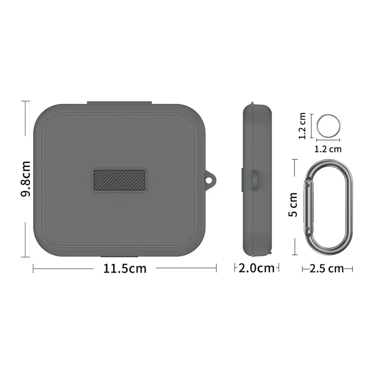 ABAN Voice Recorder Case for NotePin/ NotePin S(2025), Travel Hard Carrying Waterproof Case Cover