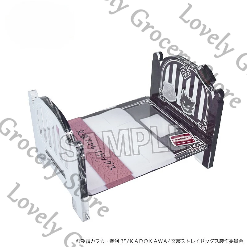 Anime ‌Bungo Stray Dogs Nakahara Chuya Dazai Osamu Nakajima Atsushi Cosplay Storage Bag Acrylic Stand Figure Standing Sign Gift - view 2