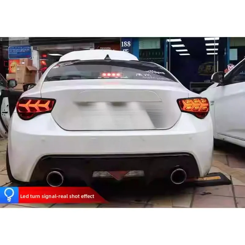 لتويوتا GT86 الذيل ضوء الجمعية تعديل LED القيادة ضوء غاسل بدوره إشارة سوبارو BRZ الضوء الخلفي التوصيل والتشغيل