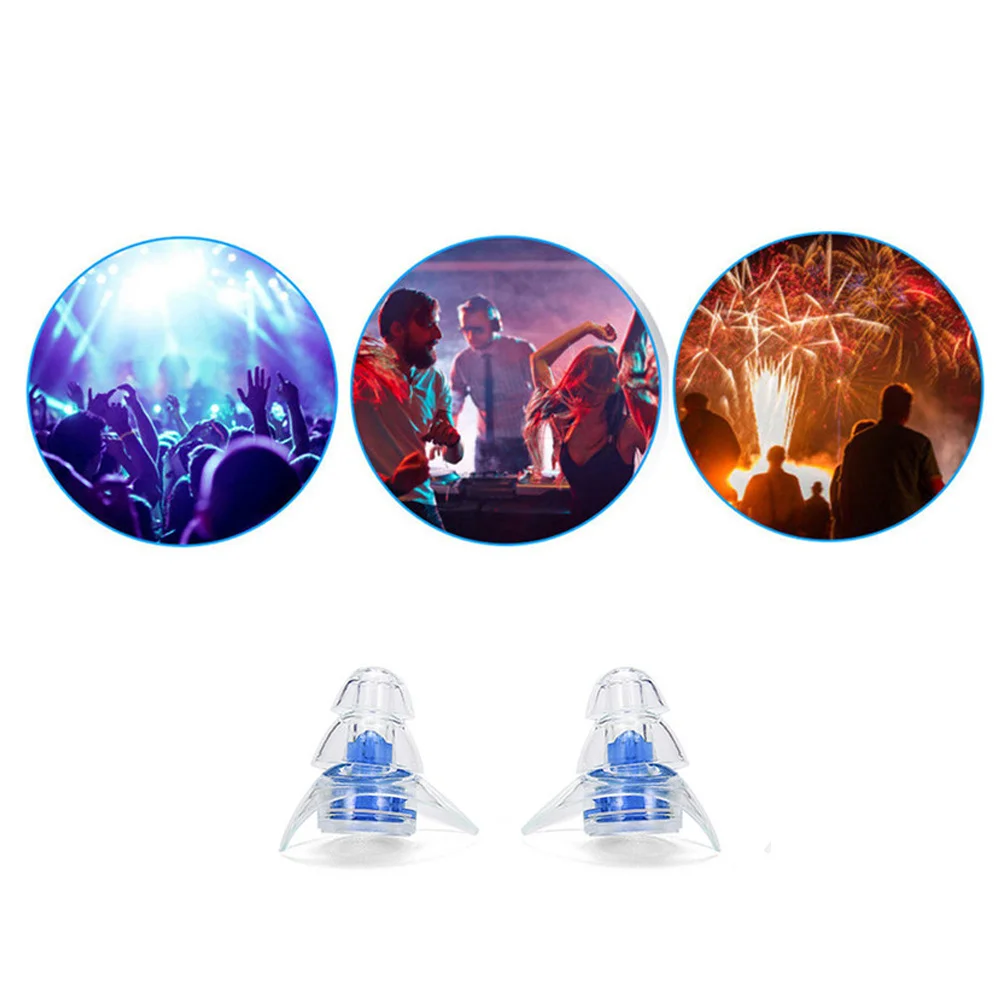 Noise Filtering Earplugs Itching Prevention Anti-noise Wooden External Sound Travel Imported Silicone Plastic Sleeping