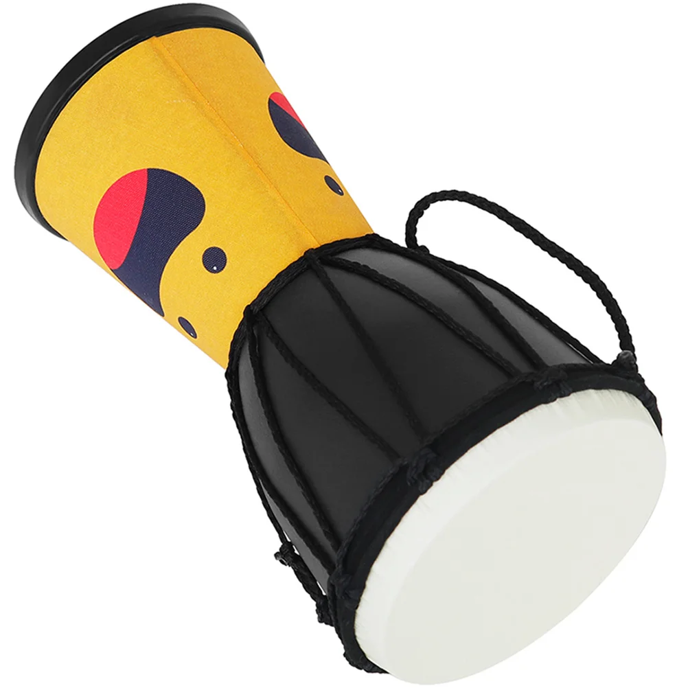 

Djembe Drum Kids Adult Beginner Percussion Instrument ABS 4 Inch Djembe Drum For Beginner Lightweight Portable Tambourine