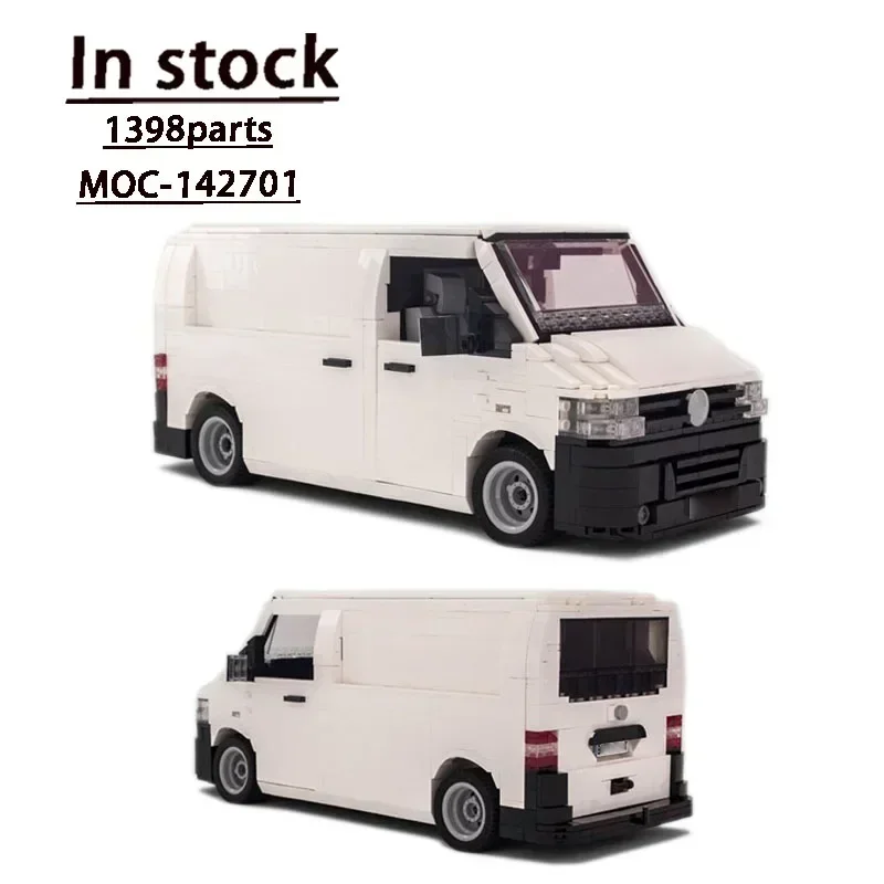 MOC- 142701 T5 City Universal Transporter Assemblies خياطة بنة Model1398 أجزاء مكعبات البناء لعبة عيد ميلاد للأطفال هدية