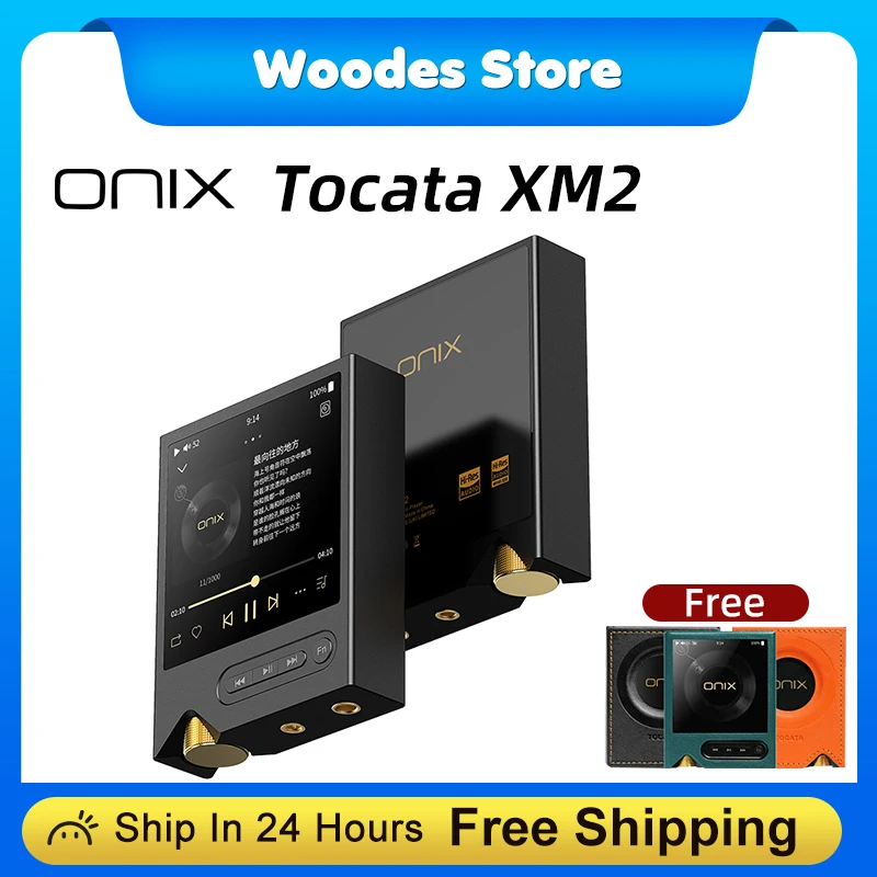 SHANLING ONIX Tocata XM2 Leitor de áudio puro portátil de alta resolução MP3 DSD512 DAC