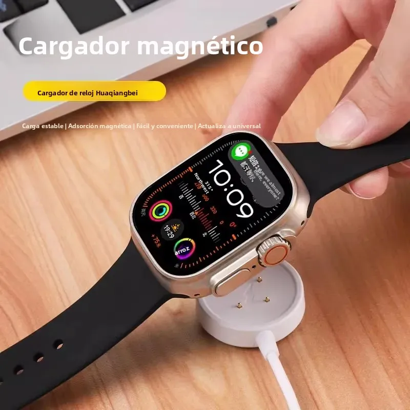Cargador para Reloj Inteligente Huaqiangbei DW89 DW88 DW98 S12 S10 S8 Cellular Watch Ultra S9 Ultra2 CDS9 DS8 WK89 VP600 WTK89 GS29 CD99