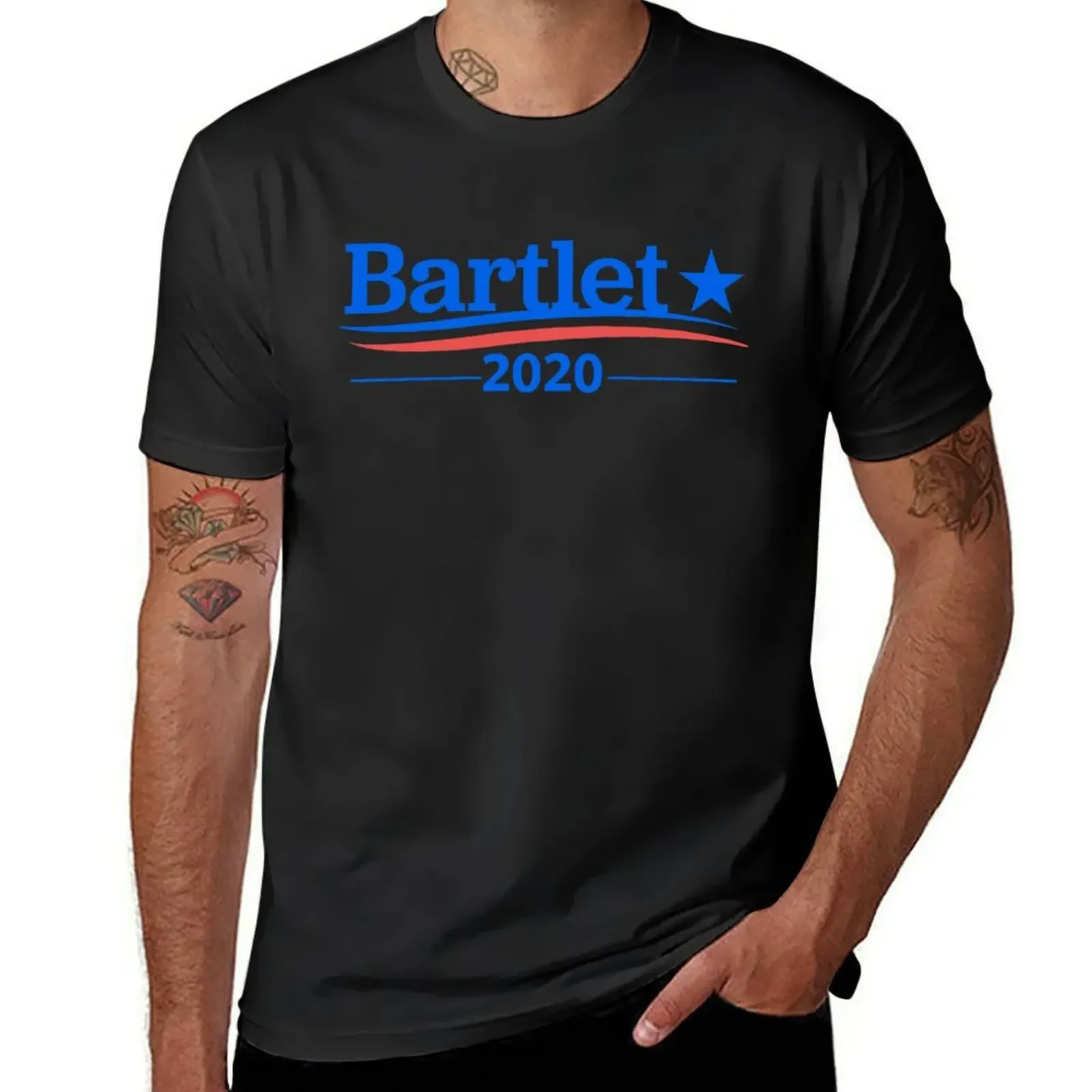 WEST WING Shirt President BARTLET Bartlet 2020 Bartlet For America T-Shirt tops mens clothes