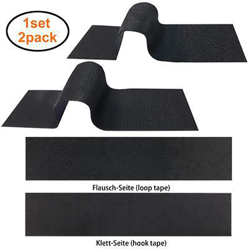 High-quality 2Pcs/Set Weather-proof License Plate Holder Black Adhesive Number Plate Holder Invisible for Vehicles