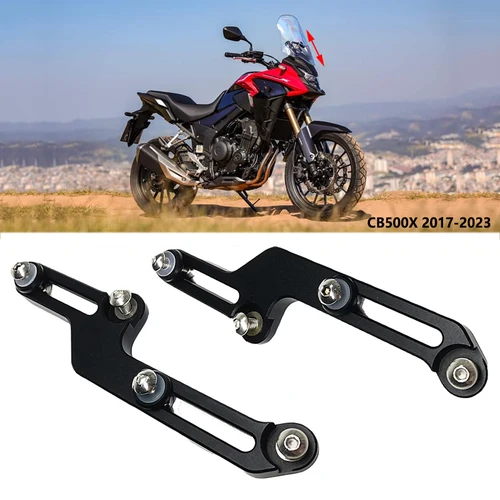 Imagen 1 del producto CB500X 2017-2023 ajustadores de parabrisas CNC soporte de parabrisas para HONDA CB 500X CB500 X 500X 2018 2019 2020 2021 2022