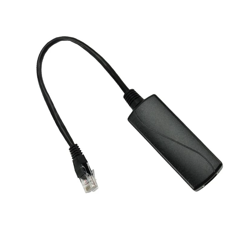 ABJG-GPOE 48V 25W Poe Converter Ethernet Splitter Adapter 10/100/1000 Mbps For IP Camera, Voip Phones And Network Devices