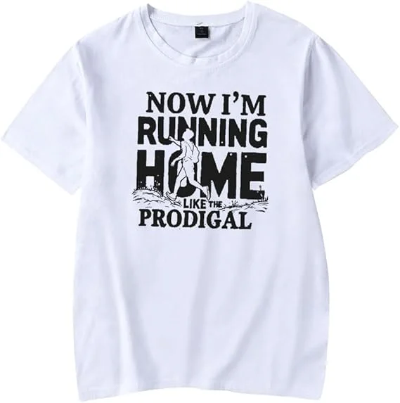 Josiah Queen Running Home Like The Prodigal Merch T-Shirt Short-Sleeved Unisex Fashion Casual Summer Stylish Design Tee