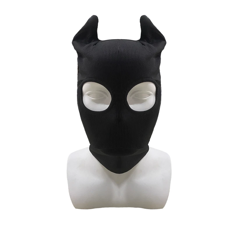 Lustige Masken-Kopfhörer, Strickmützen, Halloween-Cosplay-Anime-Rollenspiel-Requisiten, Personalisierte Kopfhörer