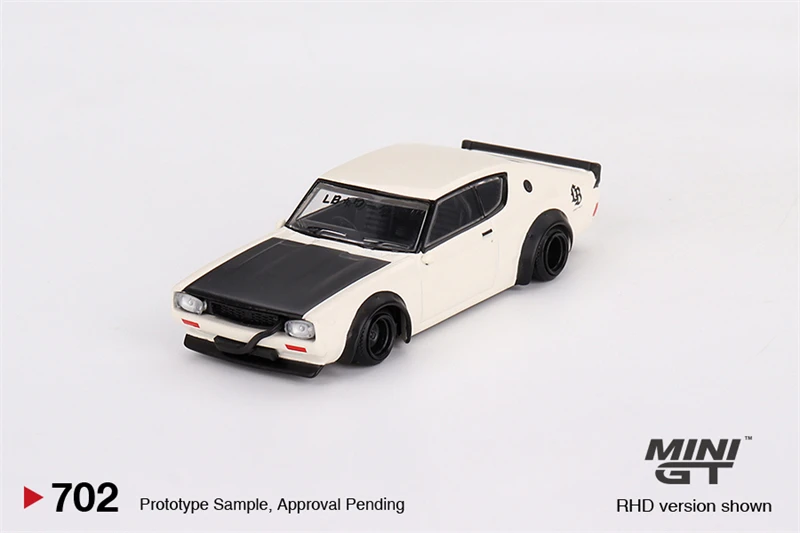 

Модель литая автомобиля MINIGT 1:64 Skyline Kenmeri Liberty Walk