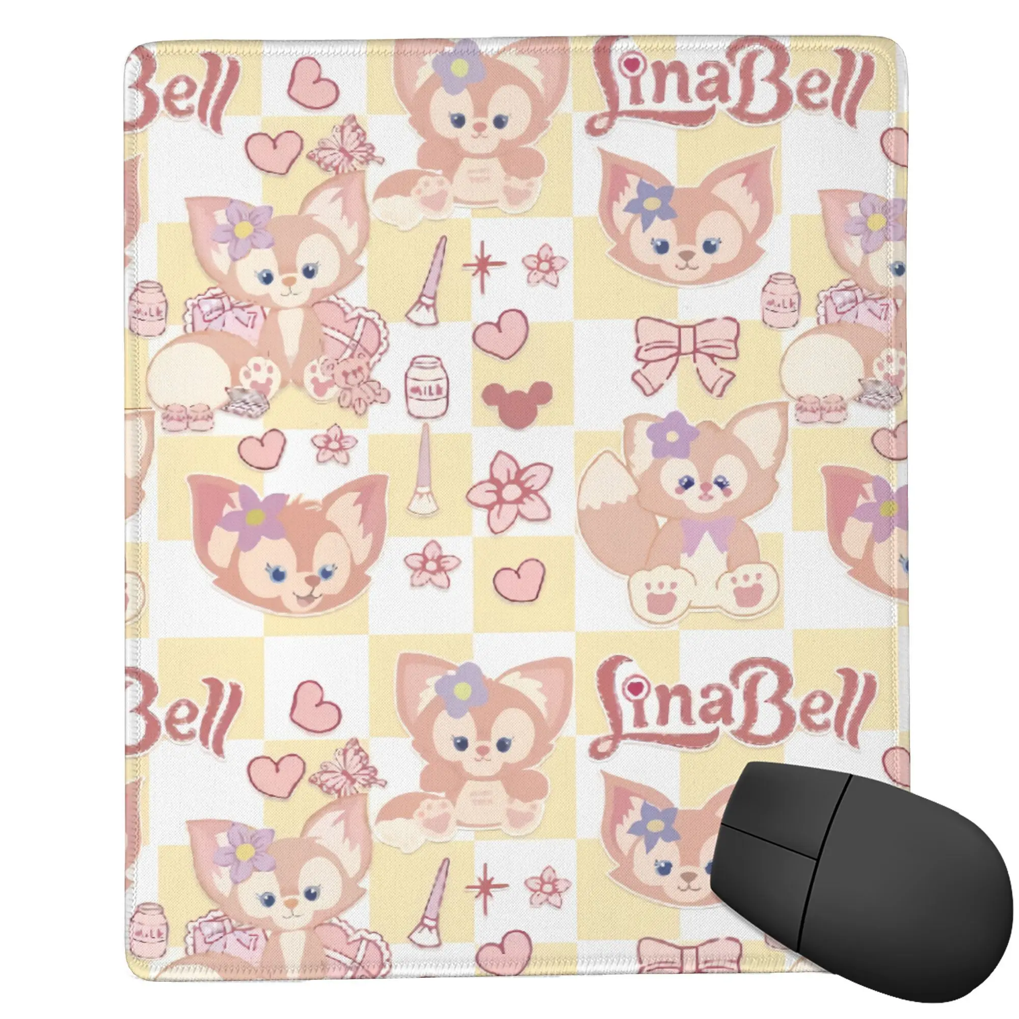 LinaBell Creatieve Universele Antislip Muismat Gaming Muizen Mat Nieuw Bureaukussen Comfortabel Voor Laptop PC