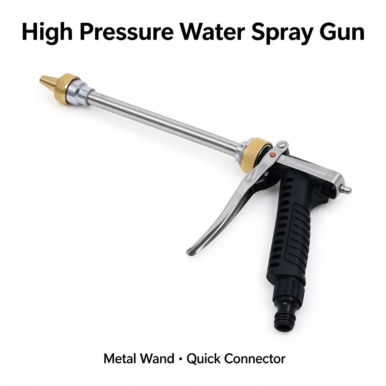 1Pcs Adjustable High Pressure Water Gun Sprayer Brass Nozzle for Car Wash Garden Irrigation Household Cleaning
