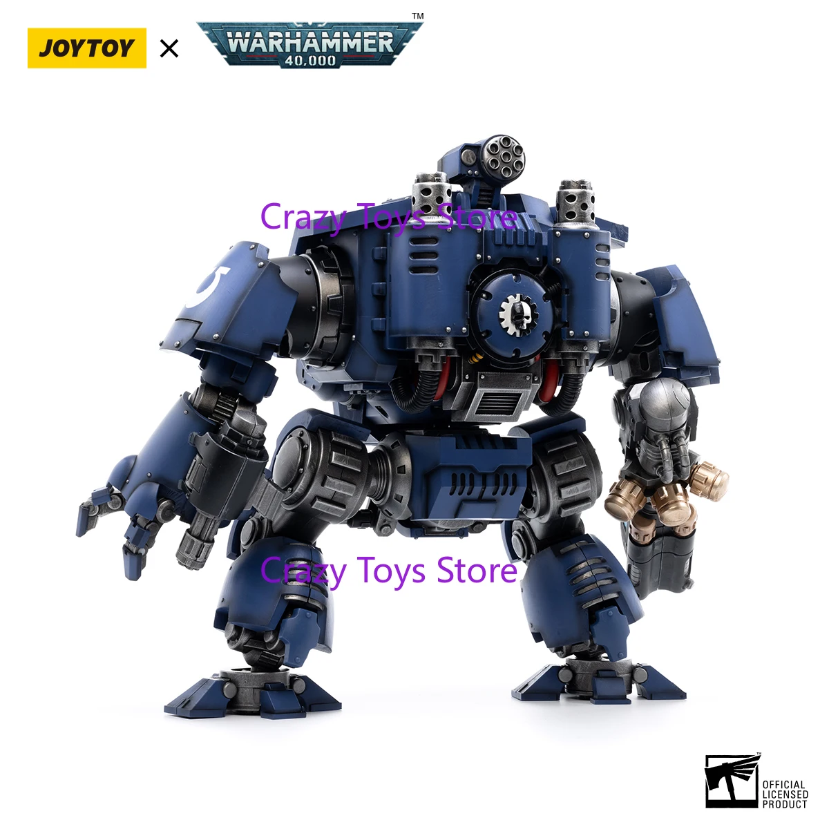 Joytoy Warhammer 40K 1/18 عمل الشكل Uitramarines Redemptor Dreadnough Brother Tyleas أنيمي الشكل دمى هدايا