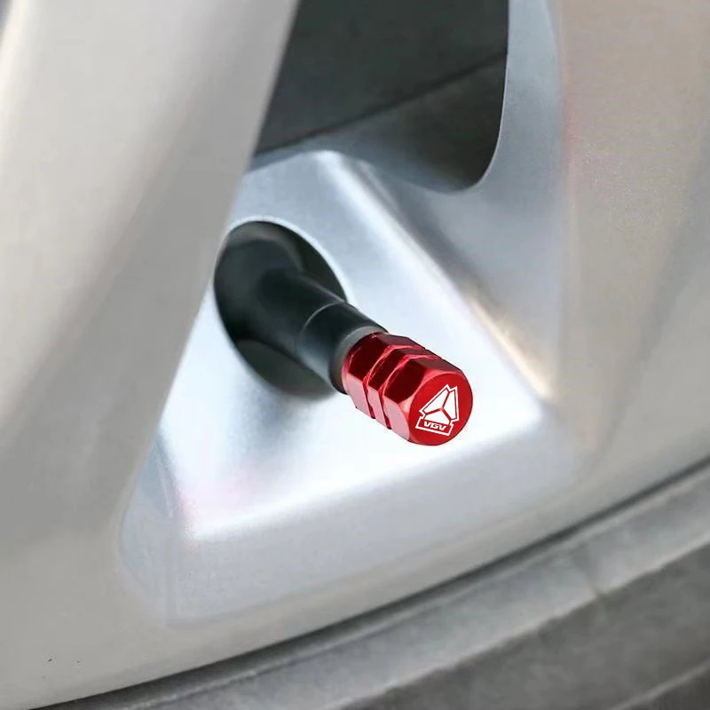 غطاء صمام الإطارات السداسية ، أغطية الغبار ، جذع التصوير المقاوم للسرقة ، عجلة دراجة نارية السيارة لملحقات VGV VX7 U70Pro U75PLUS U75 TX7