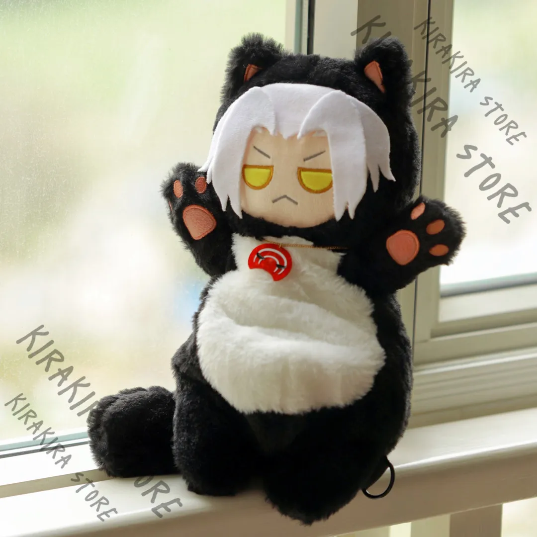 

XIVFINAL FANTASY XIV Hades Cat Cotton Bag Anime Shoulder Bags Backpack Maumet Cosplay Q Version Figure Kawaii Mascot Gift
