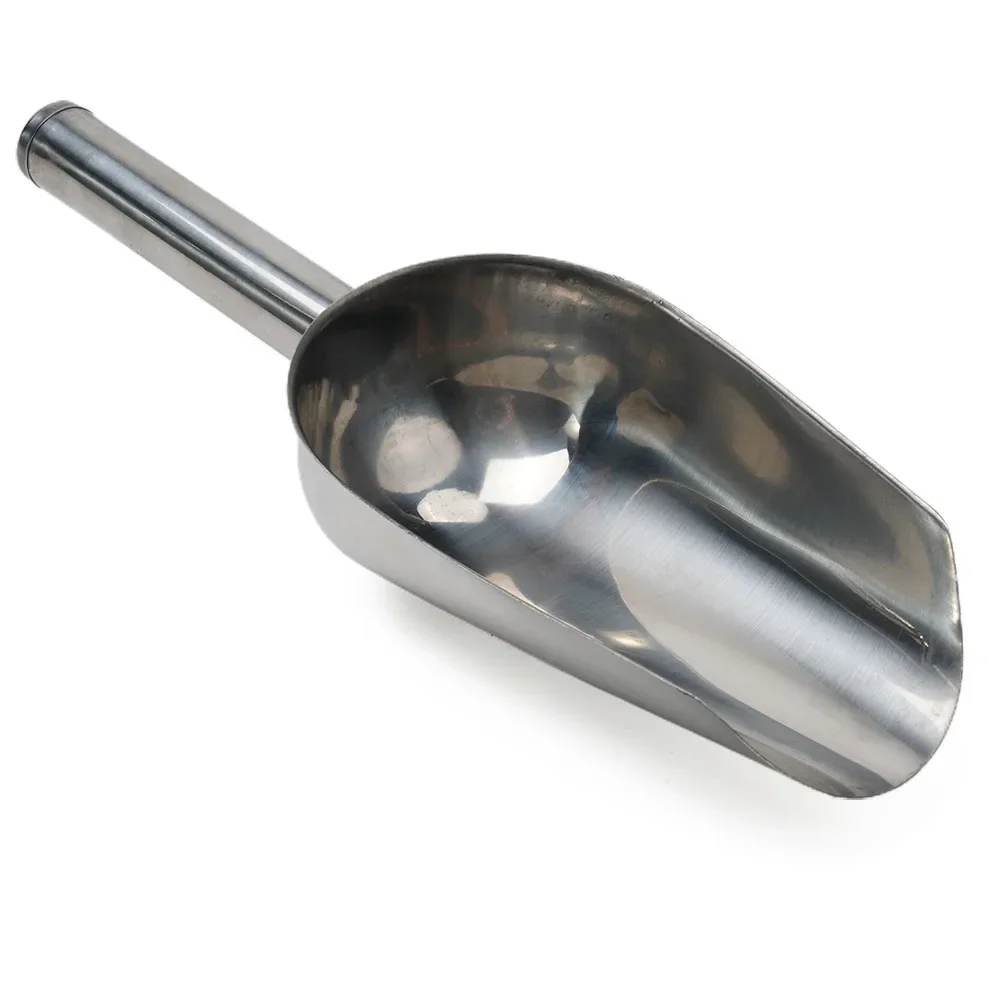 

Candy 8/9/10/11" Ice Scoops Metal Tools Stainless Steel Home Kitchen Shovel Flour Dry Goods Party Bar Buffet Durable 1pcs