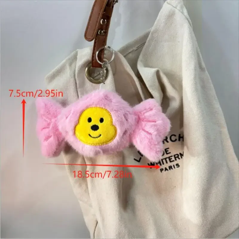 الإبداعية لطيف الحلوى القرد الحيوانات أفخم دمية محشوة اللعب المفاتيح قلادة حقيبة Charms ظهره حلي معلقة الهدايا كيرينغ