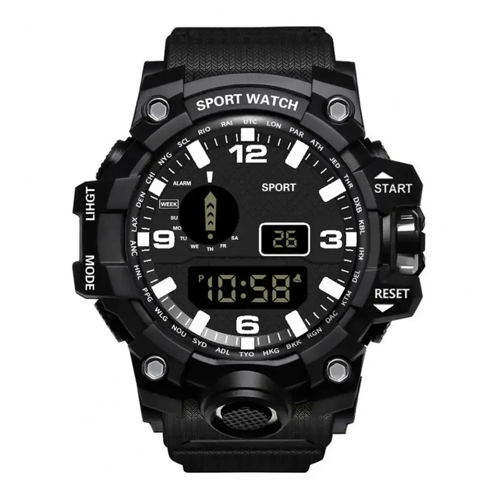 

Men's LED Digital Watch Men Sport Watches Fitness Electronic Watch Multifunction Sports Watches Clock Kids Gifts