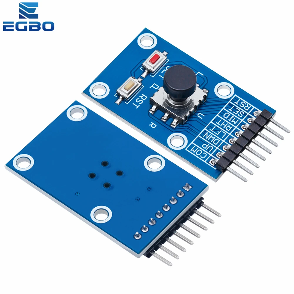 EGBO Navigation Button Module for MCU, AVR Game, 5D Rocker Joystick, Independent Keyboard for Arduino, Five Direction