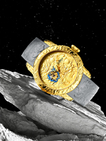 BIDEN Men's Mechanical Watch Large Dial 3D Carving Dragon Waterproof Mechanical Watch Fashion Men's Gift