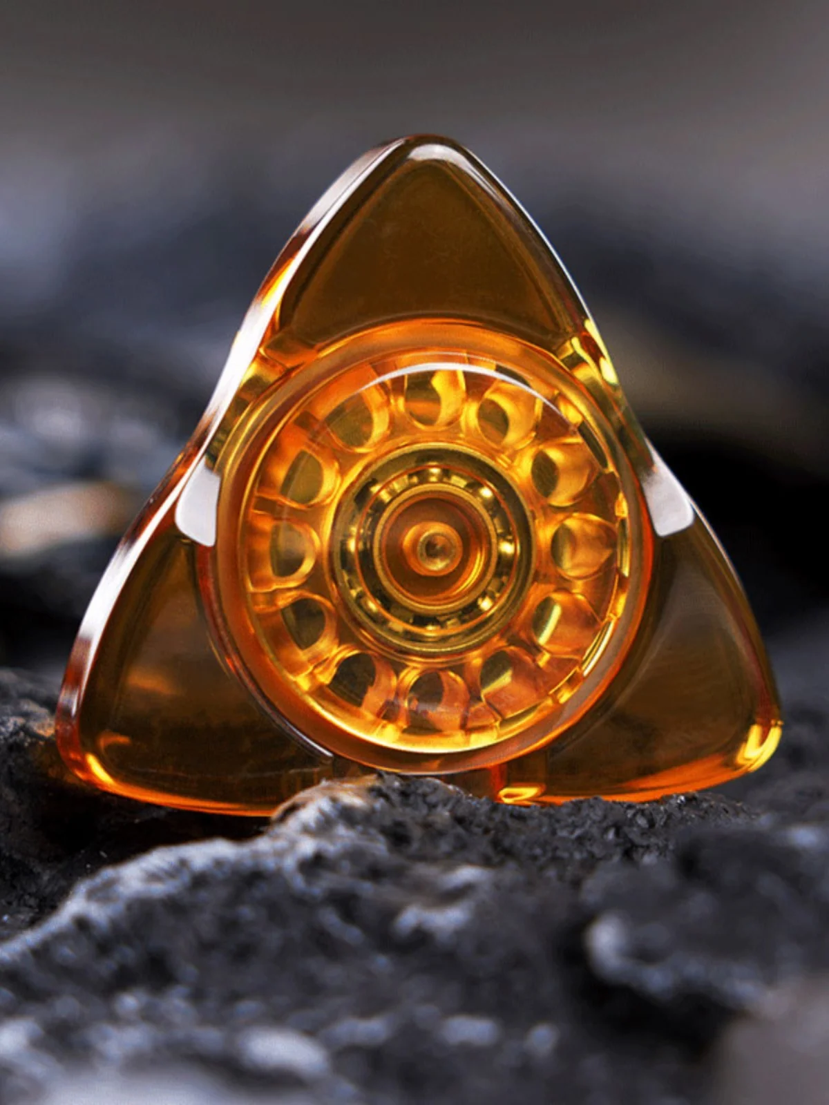 

Dog Head Fingertip Gyro Amber Pei Material Decompression Hand Spinner EDC Adult Stress Relief Toys