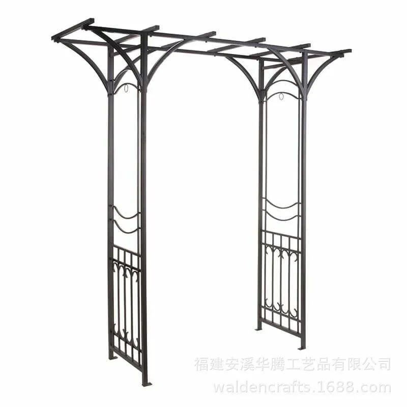 Chinese simple arch flower stand climbing vine garden rose plant outdoor garden garden decorative