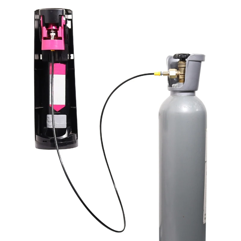 Soda Terra Machine Co2 Adapter Quick Connector Adapter Plastic Hose CGA320  For DUO/TERRA/ART/Crystal3.0/GAIA