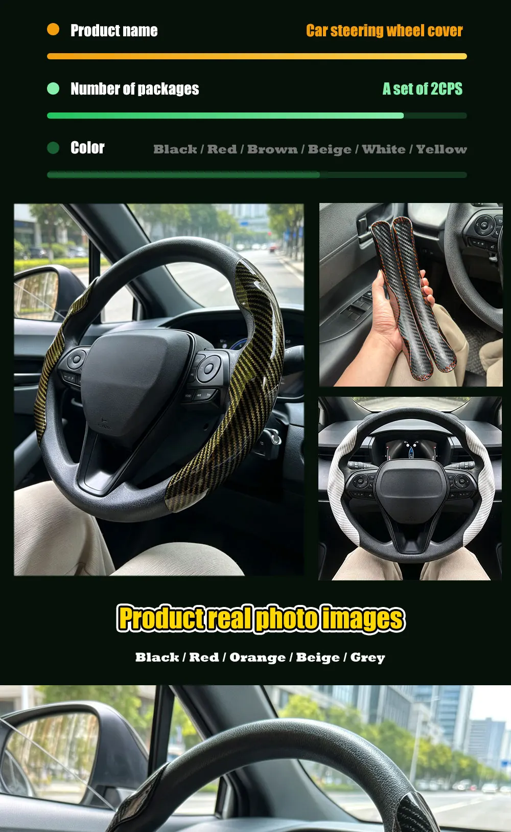 Fellmaterial-Lenkradbezug Zubehör für Hyundai I10 I20 I30 Kona Ioniq 5 Santafe Genesis GV80 Bh NEXO Sonata – Detail 6
